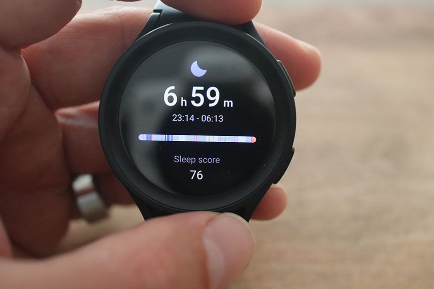 Galaxy watch sale sleep monitor